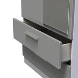 Knightsbridge 2ft6in 2 Drawer Mirror Wardrobe