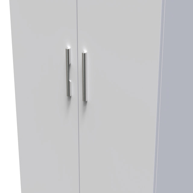 Knightsbridge Tall 2 Drawer Wardrobe