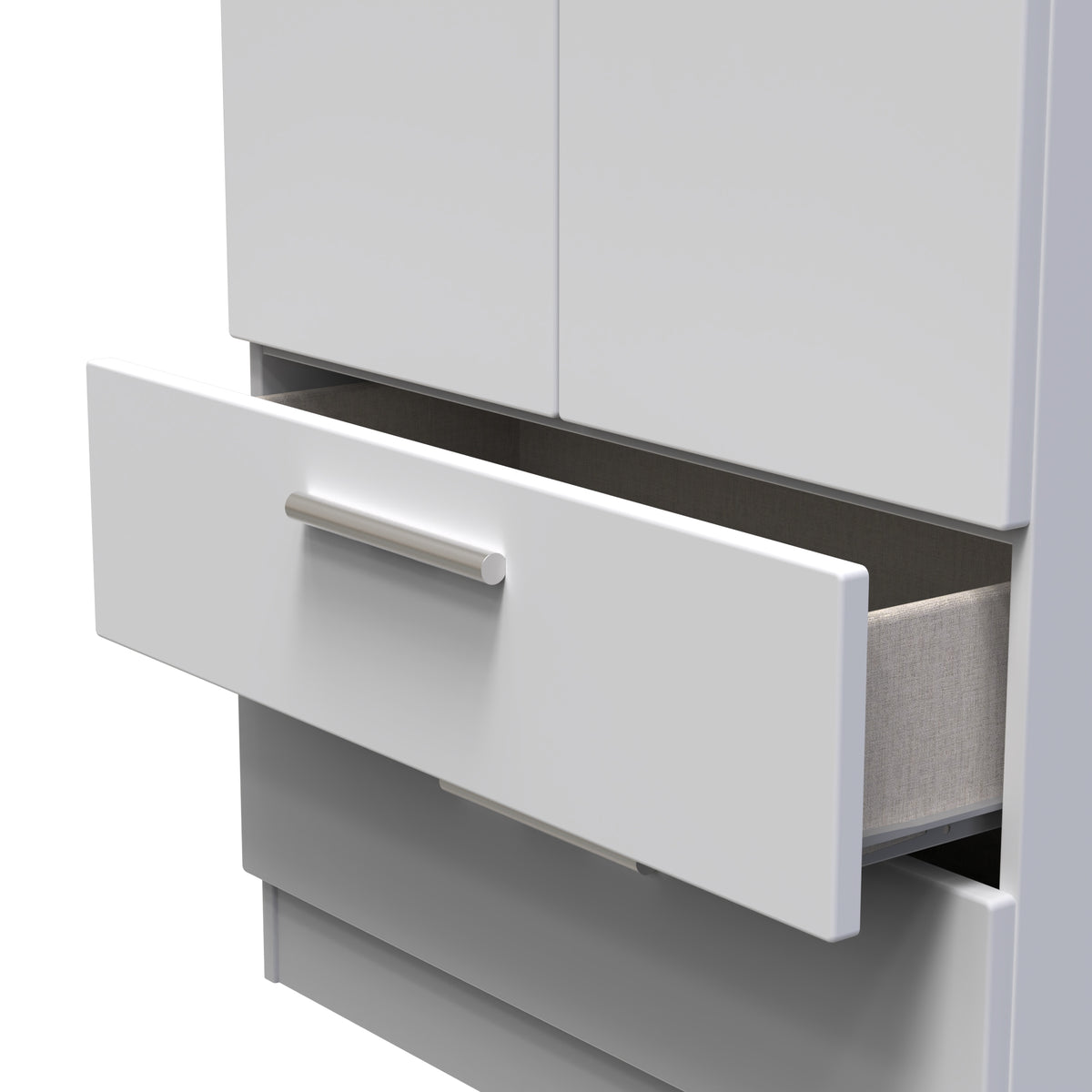 Knightsbridge Tall 2 Drawer Wardrobe