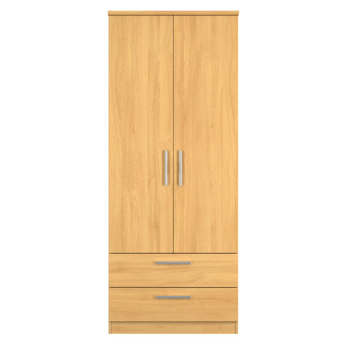 Knightsbridge Tall 2 Drawer Wardrobe