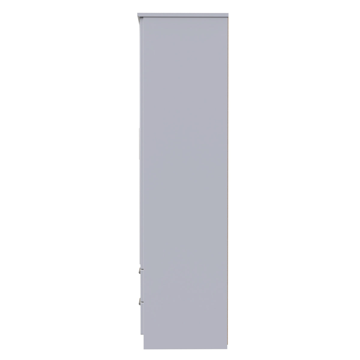 Knightsbridge Tall 2 Drawer Mirrored Wardrobe