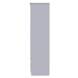 Knightsbridge Tall 2 Drawer Mirrored Wardrobe