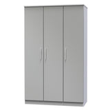 Knightsbridge Triple Plain Wardrobe