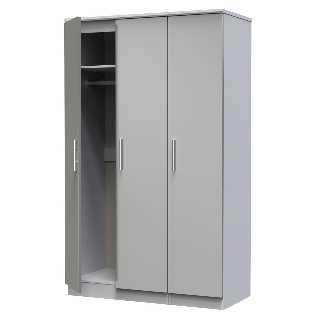 Knightsbridge Triple Plain Wardrobe