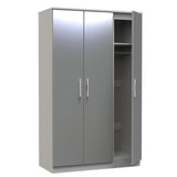 Knightsbridge Triple Plain Wardrobe