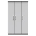 Knightsbridge Triple Plain Wardrobe