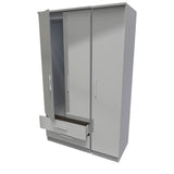 Knightsbridge Triple 2 Drawer Wardrobe