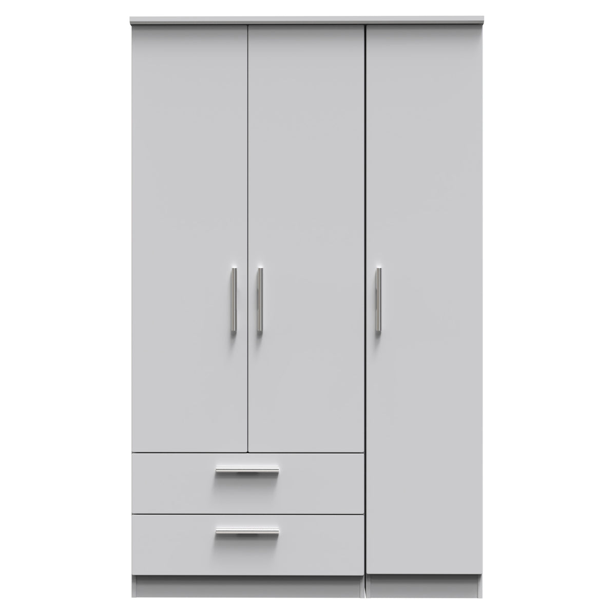 Knightsbridge Triple 2 Drawer Wardrobe
