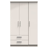 Knightsbridge Triple 2 Drawer Wardrobe