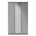 Knightsbridge Triple Mirrored Wardrobe