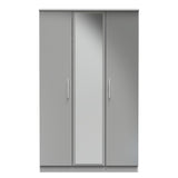 Knightsbridge Triple Mirrored Wardrobe