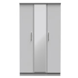 Knightsbridge Triple Mirrored Wardrobe