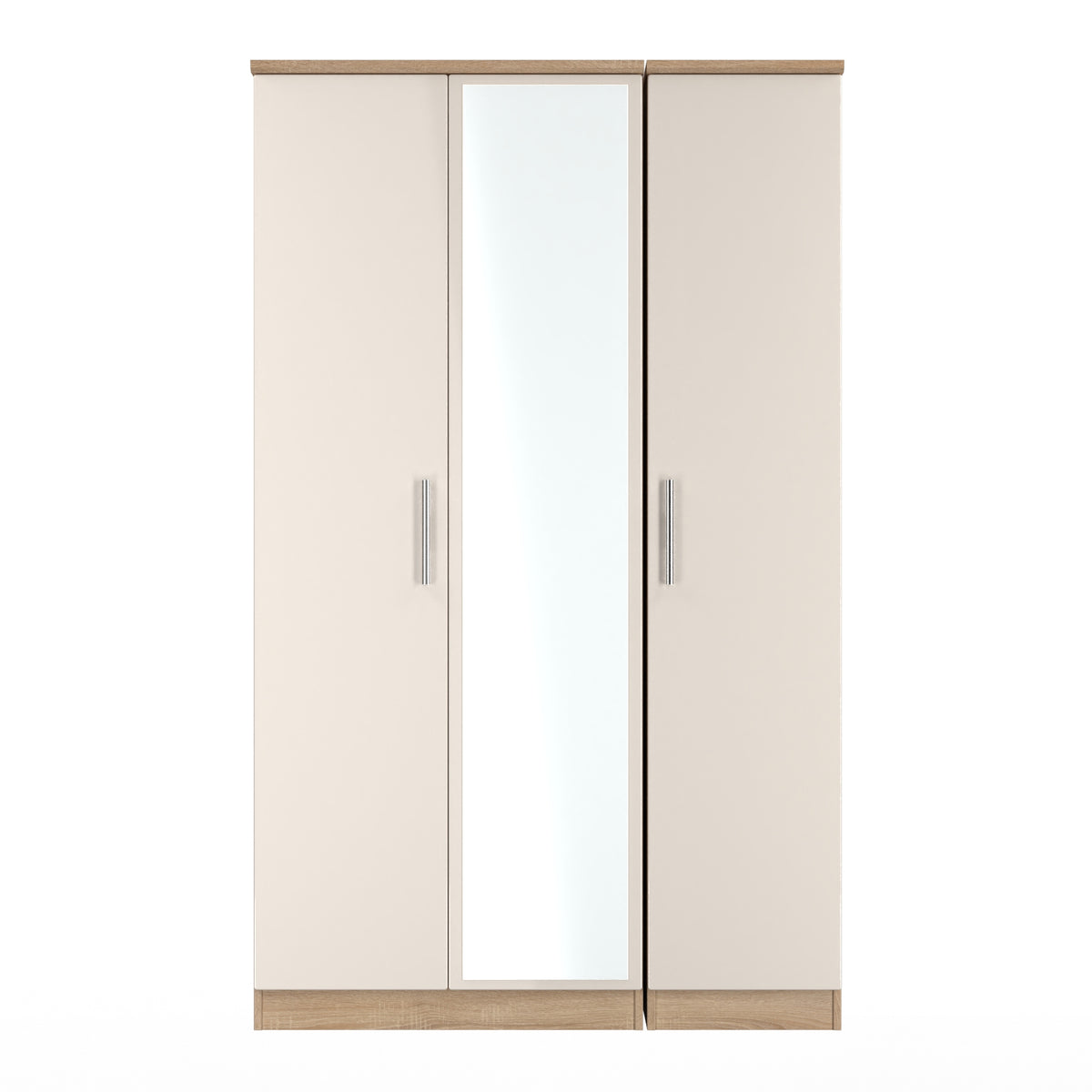 Knightsbridge Triple Mirrored Wardrobe