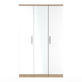 Knightsbridge Triple Mirrored Wardrobe