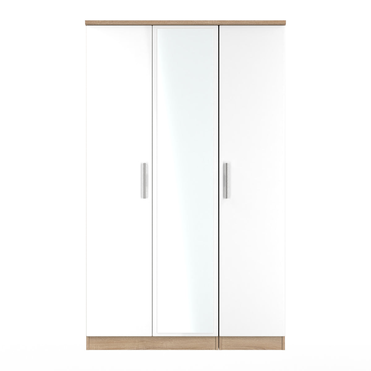 Knightsbridge Triple Mirrored Wardrobe