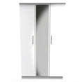 Knightsbridge Triple Mirrored Wardrobe