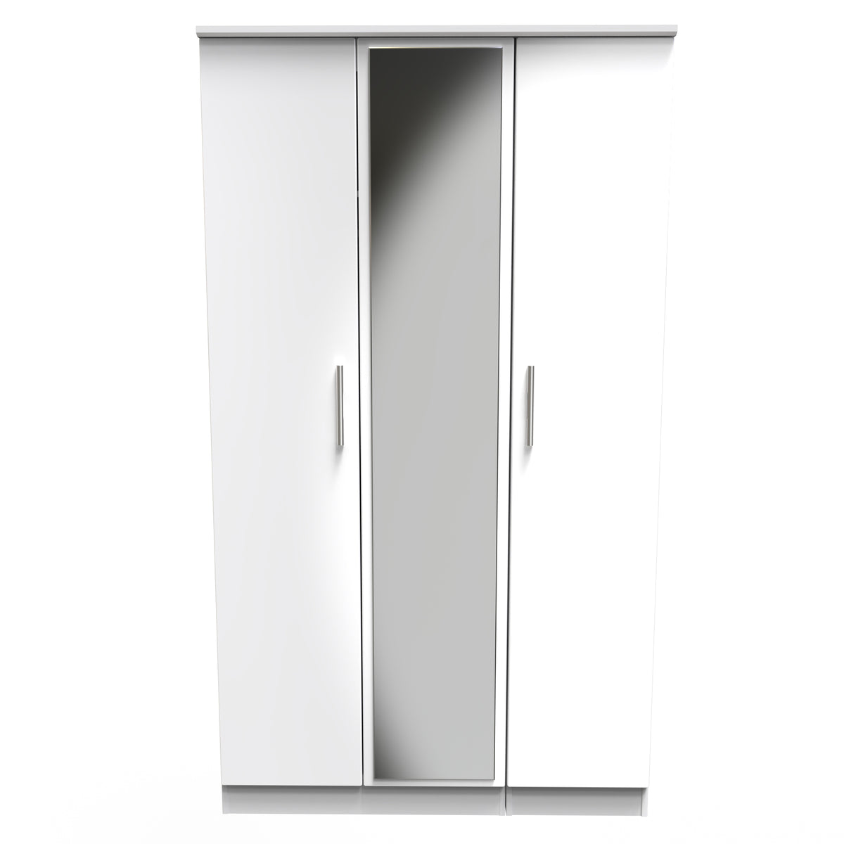 Knightsbridge Triple Mirrored Wardrobe