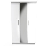 Knightsbridge Triple Mirrored Wardrobe