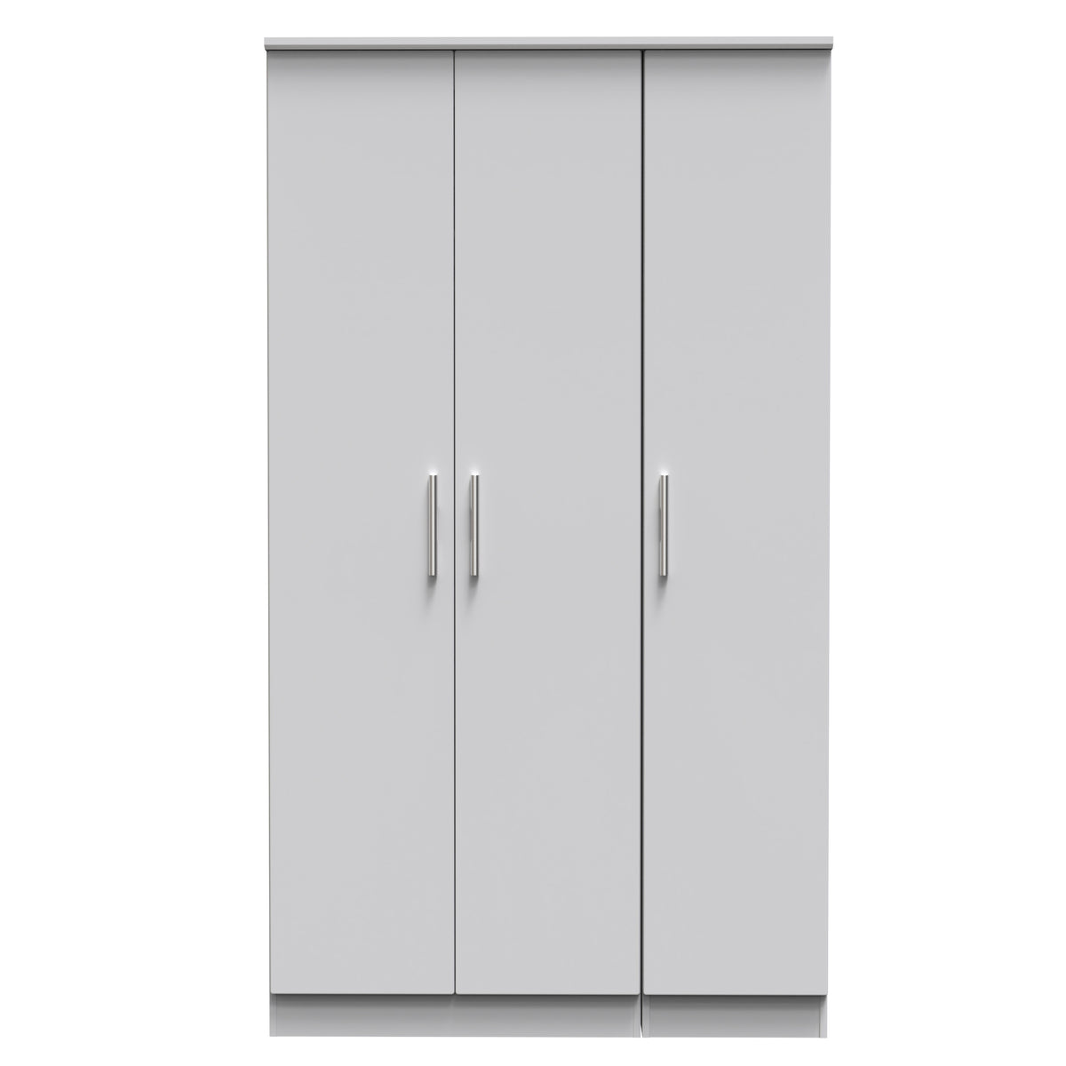 Knightsbridge Tall Triple Plain Wardrobe