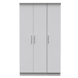 Knightsbridge Tall Triple Plain Wardrobe