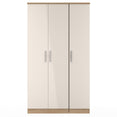 Knightsbridge Tall Triple Plain Wardrobe