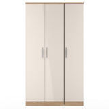 Knightsbridge Tall Triple Plain Wardrobe