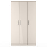 Knightsbridge Tall Triple Plain Wardrobe