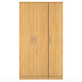 Knightsbridge Tall Triple Plain Wardrobe
