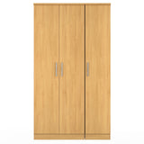 Knightsbridge Tall Triple Plain Wardrobe