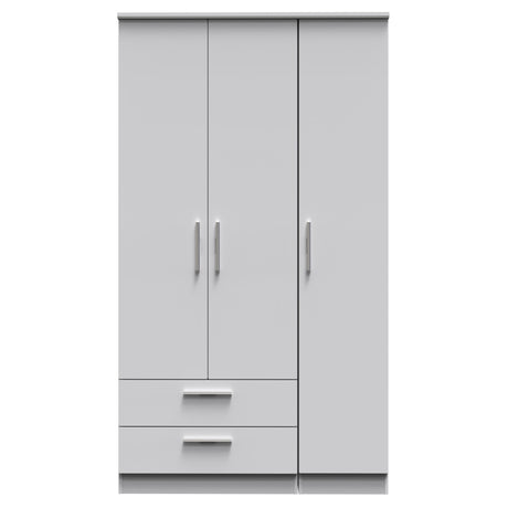 Knightsbridge Tall Triple 2 Drawer Wardrobe