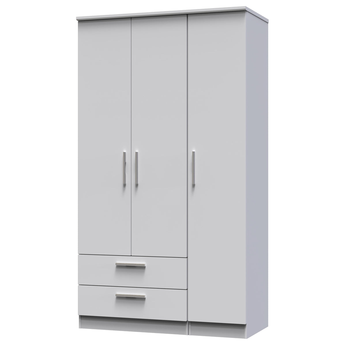 Knightsbridge Tall Triple 2 Drawer Wardrobe