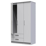 Knightsbridge Tall Triple 2 Drawer Wardrobe