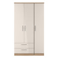 Knightsbridge Tall Triple 2 Drawer Wardrobe