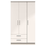 Knightsbridge Tall Triple 2 Drawer Wardrobe