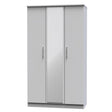 Knightsbridge Tall Triple Mirrored Wardrobe