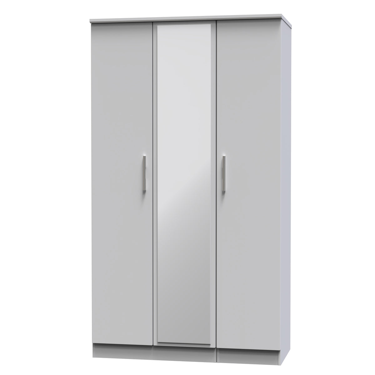 Knightsbridge Tall Triple Mirrored Wardrobe