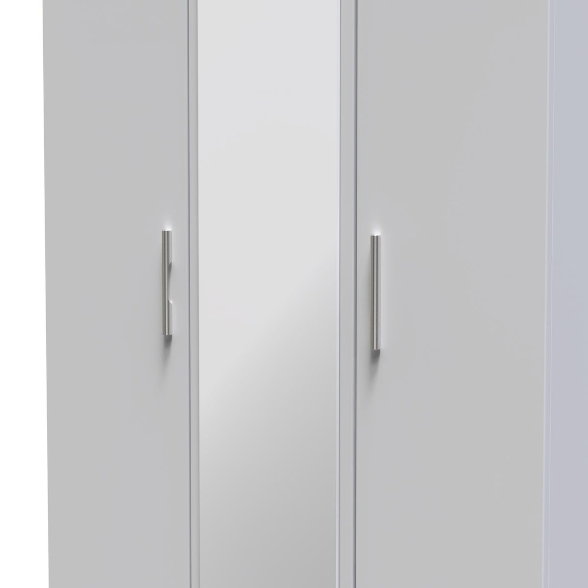 Knightsbridge Tall Triple Mirrored Wardrobe