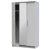 Knightsbridge Tall Triple Mirrored Wardrobe