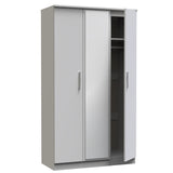 Knightsbridge Tall Triple Mirrored Wardrobe