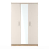 Knightsbridge Tall Triple Mirrored Wardrobe