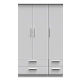 Knightsbridge Triple 2 Drawer + Drawer Wardrobe