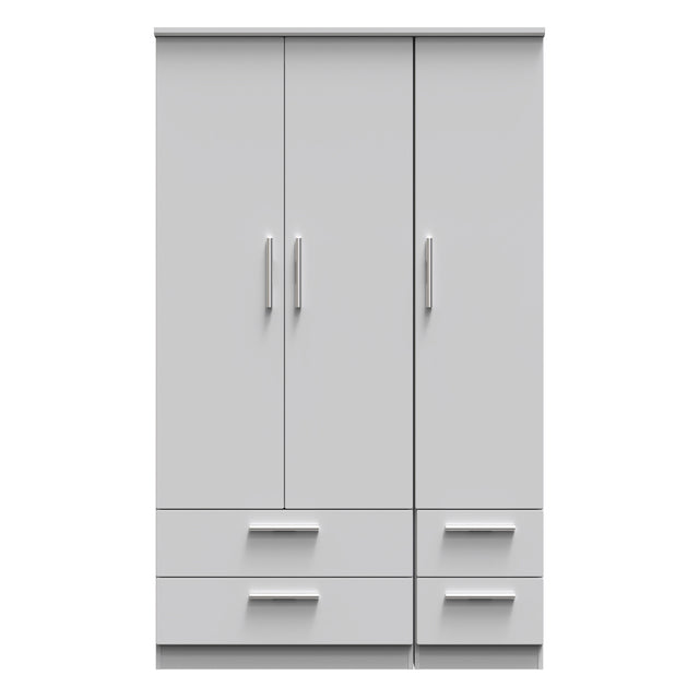 Knightsbridge Triple 2 Drawer + Drawer Wardrobe