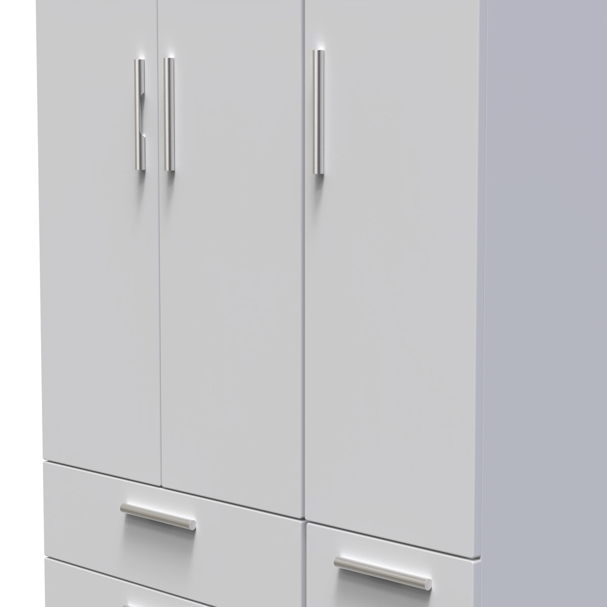 Knightsbridge Triple 2 Drawer + Drawer Wardrobe