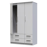 Knightsbridge Triple 2 Drawer + Drawer Wardrobe
