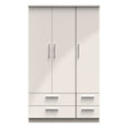 Knightsbridge Triple 2 Drawer + Drawer Wardrobe