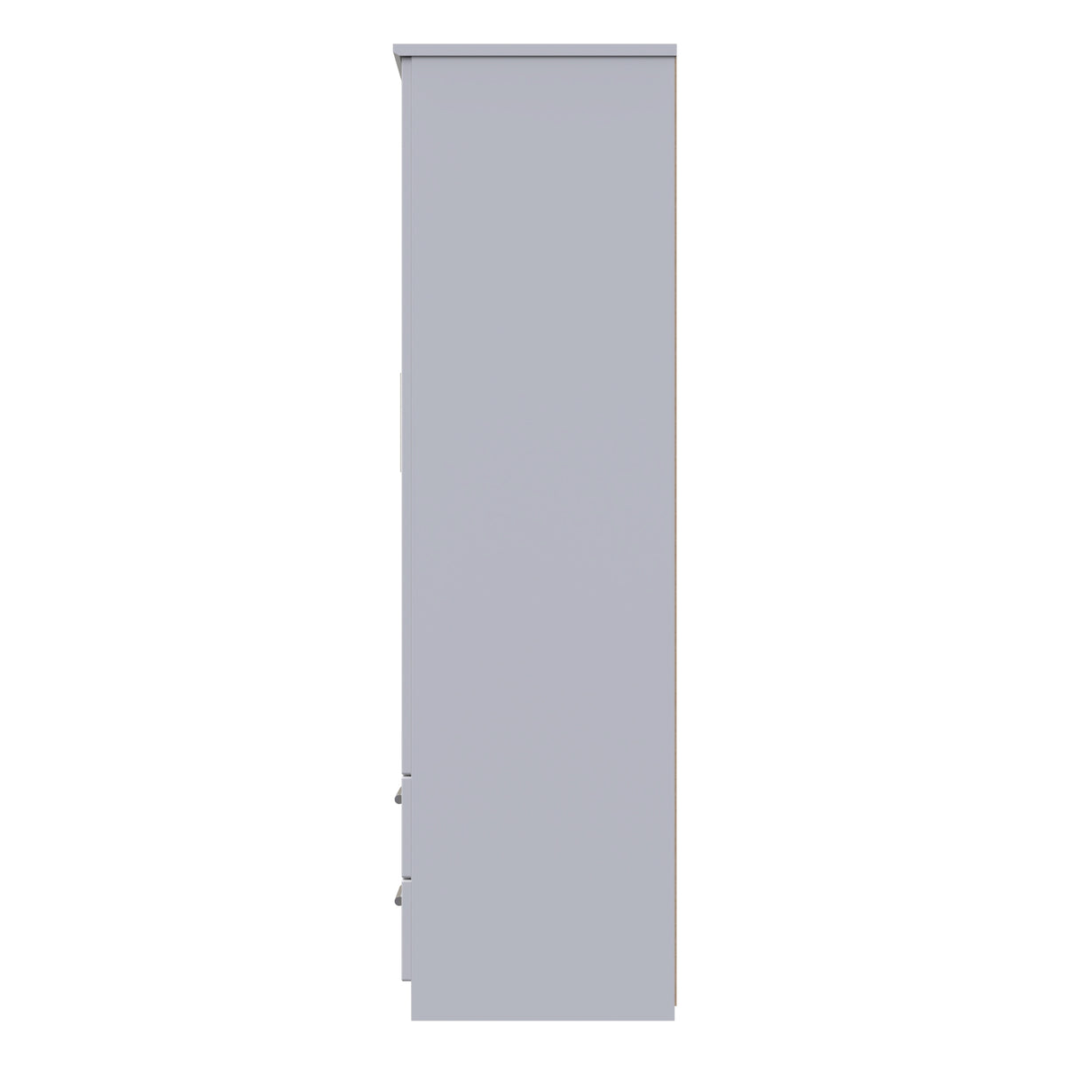 Knightsbridge Triple 2 Drawer Mirror + Drawer Wardrobe