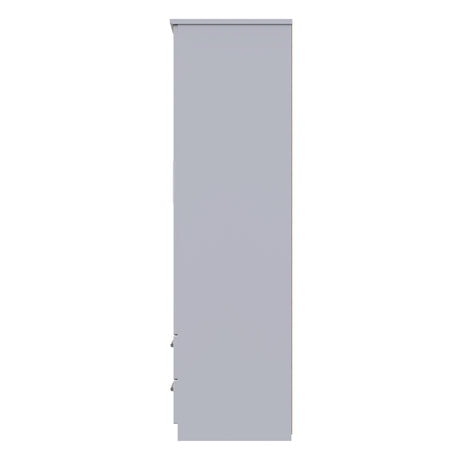 Knightsbridge Triple 2 Drawer Mirror + Drawer Wardrobe