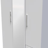 Knightsbridge Triple Mirror + Drawer Wardrobe