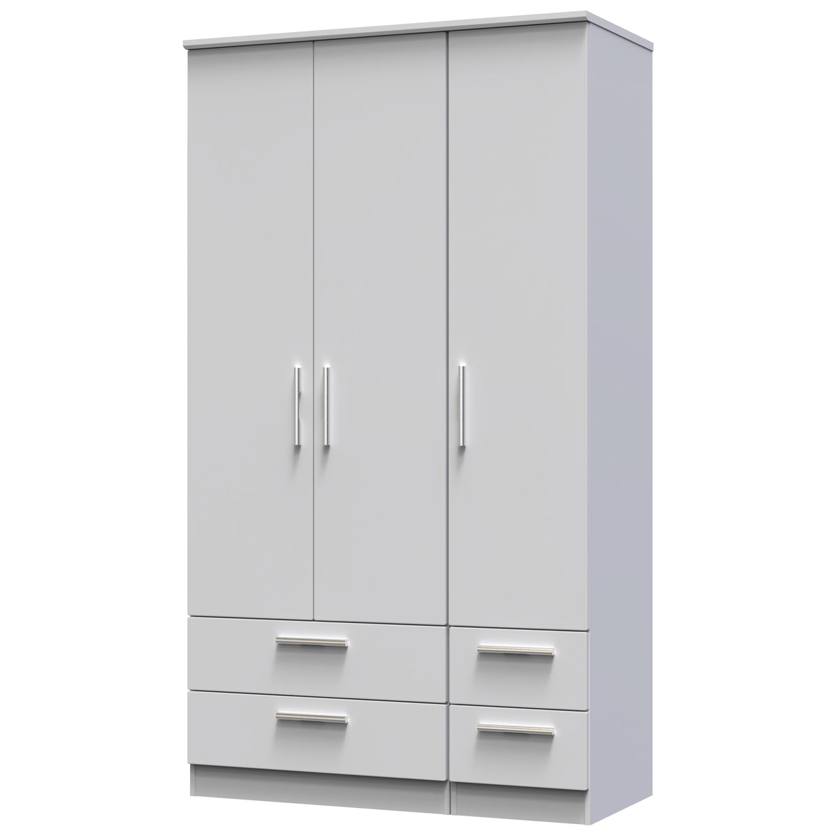 Knightsbridge Tall Triple 2 Drawer + Drawer Wardrobe