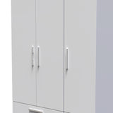Knightsbridge Tall Triple 2 Drawer + Drawer Wardrobe